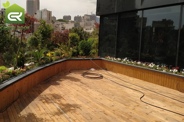 Design and implementation of green terraces and patios